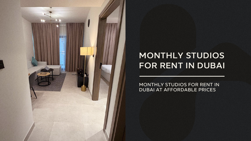 monthly studios for rent in dubai